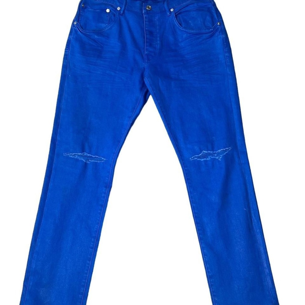 Purple jeans